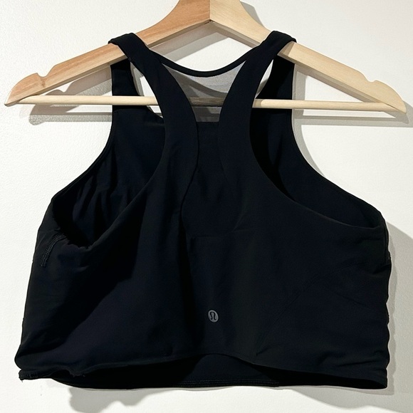 Lululemon Mesh-Back‎ Train Bra *Medium Support, A/B Cup in Black 12 - Picture 4 of 5